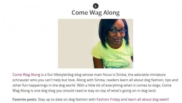 ComeWagAlong.com - 5 Pet bloggers you need to know about - She Knows ComeWagAlong.com - 5 Pet bloggers you need to know about - She Knows