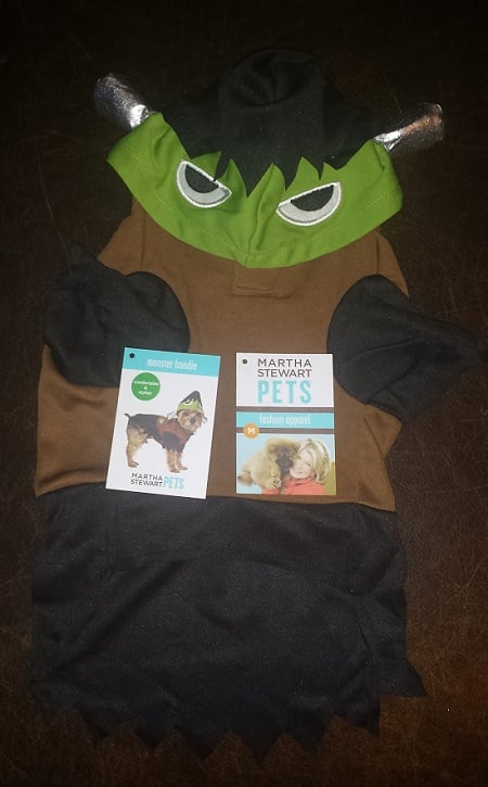 Green Monster - Frankenstein - Martha Stewart Pets - Dog Halloween Costume