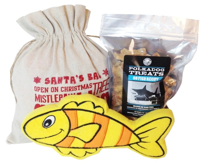 dog toys and treats
