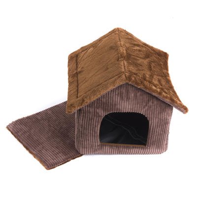 Portable Dog House - My Favorite Pet Shop - Brown