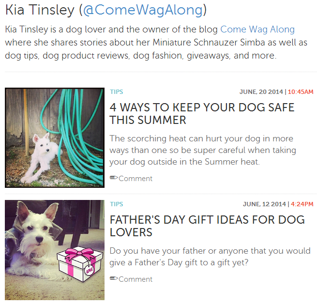 3milliondogs.com - Kia Tinsley