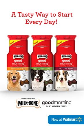 Milk-Bone Good Morning Daily Vitamin Treats - ComeWagAlong.com