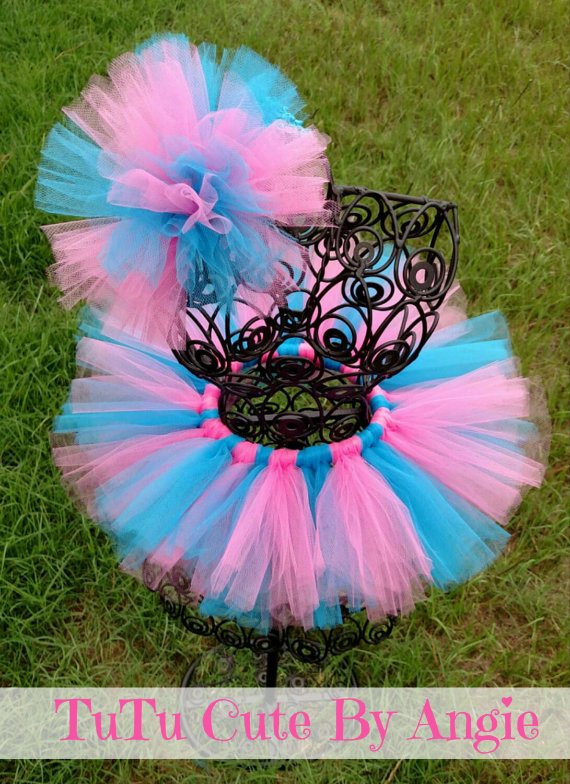 TuTu Cute By Angie - Newborn TuTu and Matching Headband