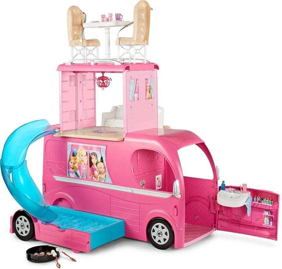 Barbie Pop-Up Camper Vehicle - ComeWagAlong.com Holiday Gift Guide: Gifts for Kids