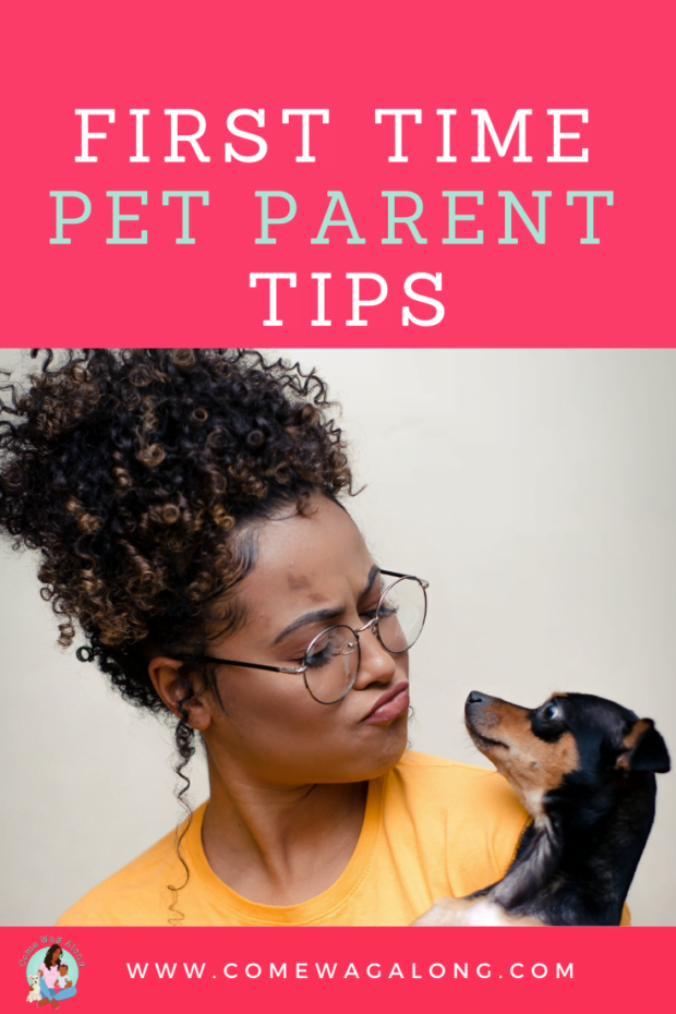 First Time Pet Parent Tips - ComeWagAlong.com